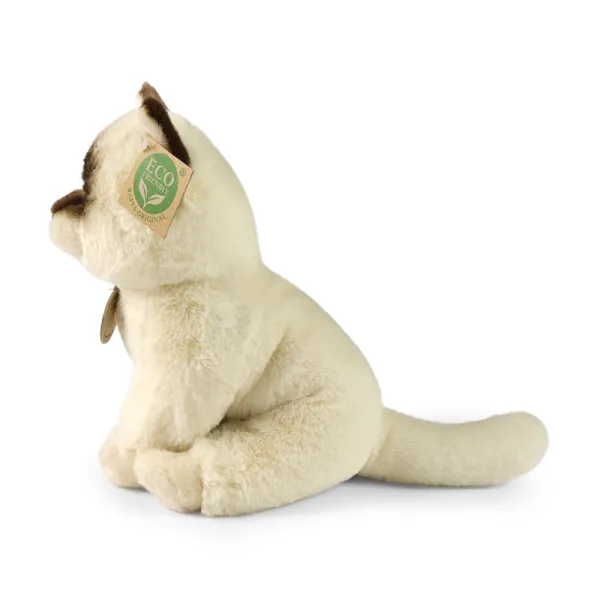 Rappa - Plush realistic mascot Ragdoll cat sitting 23 cm Eco-Friendly Soft Collection