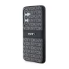 DKNY Leather Mono Stripe & Metal Logo - Samsung Galaxy S24 Case (black)