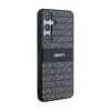 DKNY Leather Mono Stripe & Metal Logo - Samsung Galaxy S24 Case (black)