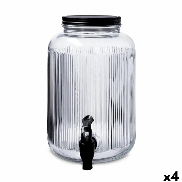 Dzērienu padevējs Quid Maison Caurspīdīgs Stikls 4 L (4 gb.)