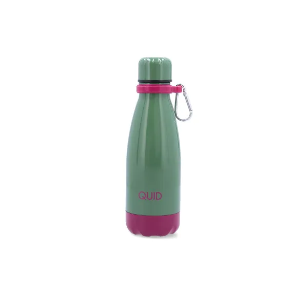 Thermal Bottle Quid Sarao Green 350 ml (12 Units)