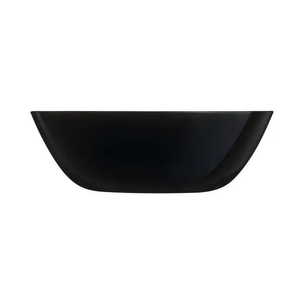 Uzkodu Bļoda Luminarc Zelie Negro Melns Stikls (12 gb.)