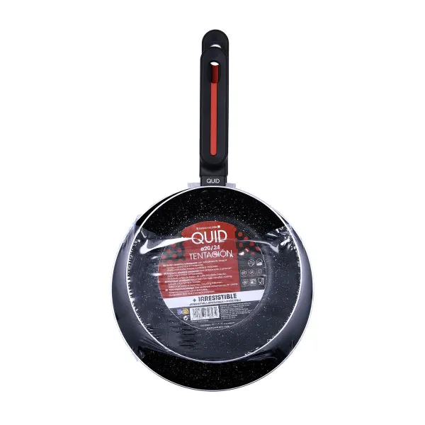 Pan Quid Tentacion Black Metal Stamped aluminium Ø 24 cm Ø 20 cm (2 Units)