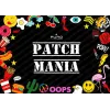 PURO Patch Mania - Case for Samsung Galaxy A3 (2017) containing 5 stickers (yellow)