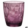Lasi Bormioli Rocco Diamond Purppura Lasi 300 ml (6 osaa)