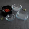 Поднос Pyrex Airfryer Прозрачный Cтекло Ø 20 cm 1,1 L (8 штук)