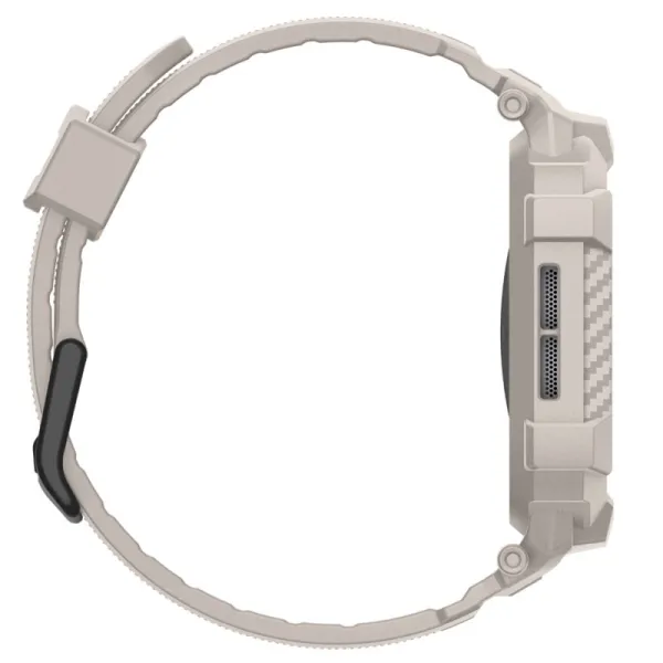 Spigen Rugged Armor Pro V2 – Strap with Case for Apple Watch 10/11 42mm (Dune Beige)