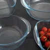 Поднос Pyrex Airfryer Прозрачный Cтекло Ø 26 cm 2,3 L (8 штук)