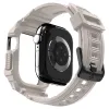 Spigen Rugged Armor Pro V2 – Strap with Case for Apple Watch 10/11 42mm (Dune Beige)