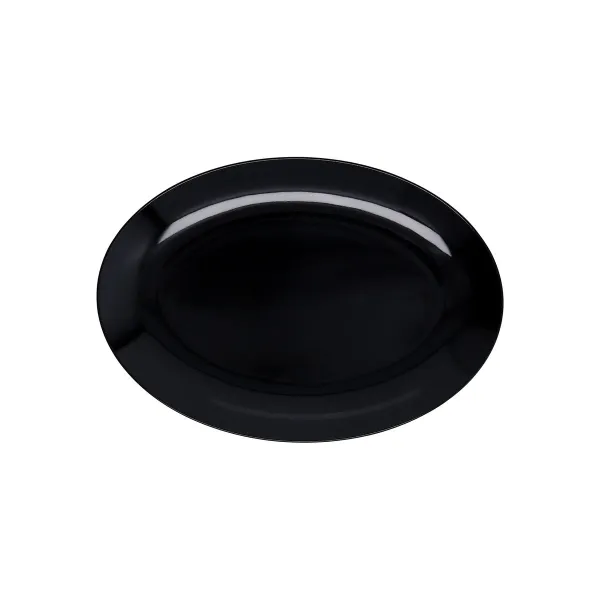 Tray Quid Select Basic Black Melamin 25 x 18 cm (24 Units)
