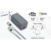 Energizer Ultimate - Multiplug EU / UK / US GaN USB-C & USB-A 65W PD mains charger + USB-C cable (Black)