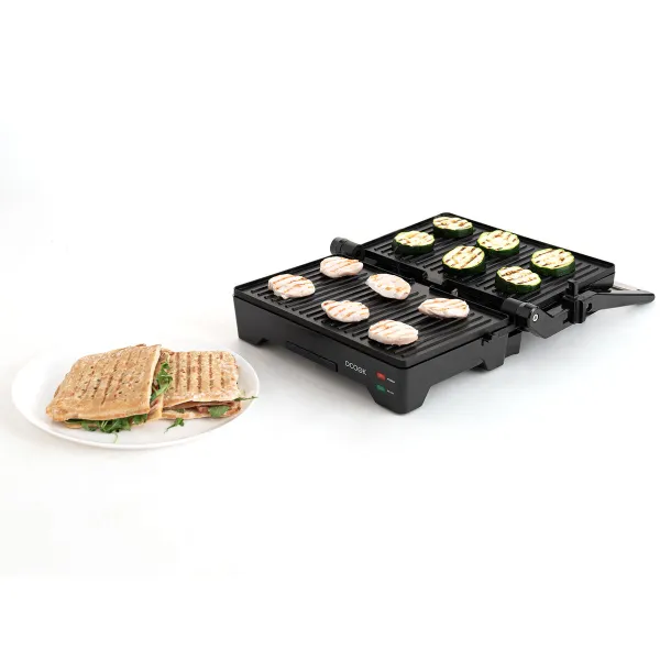 Kontaktigrilli Dcook Gallery Teräs 1600 W 4 osaa