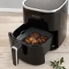 Folding Silicone Basket for Air Fryer Quid Naturalia 20 x 20 x 8 cm (12 Units)