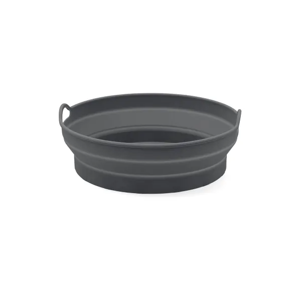 Folding Silicone Basket for Air Fryer Quid Naturalia 20 x 20 x 7 cm (12 Units)