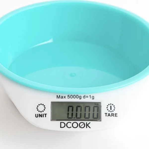 кухонные весы Dcook Gallery Белый Зеленый 5 kg 1 L (24 штук)