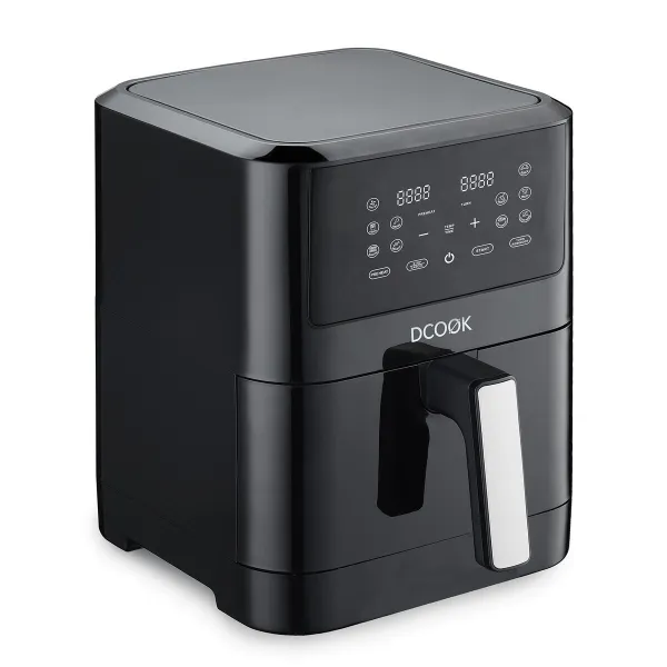 Karstā gaisa fritieris Dcook Gallery Melns 1800 W 8 L