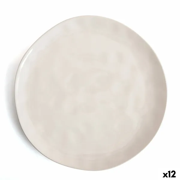 Плоская тарелка Bidasoa Cosmos Белый Керамика 26 cm (12 штук)