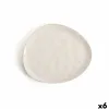 Плоская тарелка Bidasoa Cosmos Белый Керамика 23 cm (6 штук)