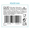 поднос для закусок Quid Professional Pulpo Бежевый 18 cm 4 штук