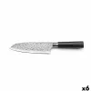 Нож Сантоку Richardson Sheffield Katana Чёрный Металл Бакелит 17,5 cm (6 штук)