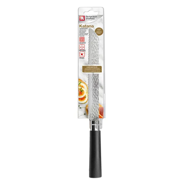Bread Knife Richardson Sheffield Katana Metal Bakelite 20,5 cm (6 Units)
