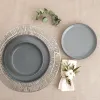 Ruokailuvälineet Quid Duna Harmaa Keraminen 12 Kappaletta