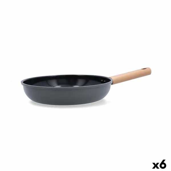 Сковорода Bidasoa Mia Серый Металл Ø 24 cm (6 штук)