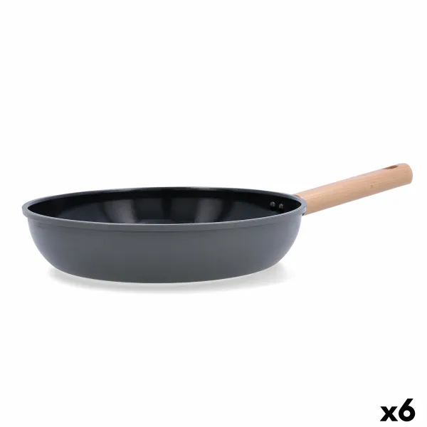 Сковорода Bidasoa Mia Серый Металл Ø 28 cm (6 штук)