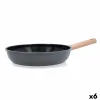Сковорода Bidasoa Mia Серый Металл Ø 28 cm (6 штук)