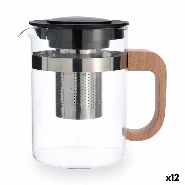 Чайник Quid Tubin Прозрачный Cтекло 800 ml (12 штук)