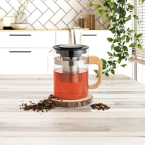 Чайник Quid Tubin Прозрачный Cтекло 800 ml (12 штук)