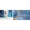 Flat Plate Bidasoa Moana Blue Ceramic Ø 26 cm (12 Units)