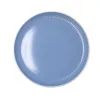 Flat Plate Bidasoa Moana Blue Ceramic Ø 26 cm (12 Units)