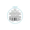 Flat Plate Bidasoa Moana Blue Ceramic Ø 26 cm (12 Units)
