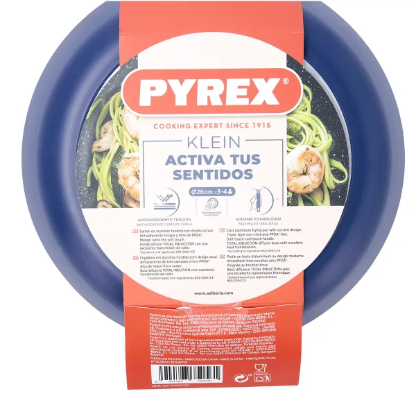 Panna Pyrex Klein Zils Metāls Ø 26 cm (6 gb.)
