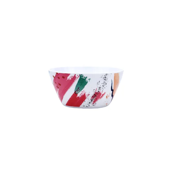 Snack Bowl Quid Acuarela White Bioplastic 14,5 x 7 cm (12 Units)