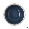 Syvä lautanen Quid Baltic Beige Keraminen Ø 21,5 cm (12 osaa)