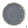 Litteä Lautanen Quid Baltic Beige Keraminen Ø 27 cm (12 osaa)