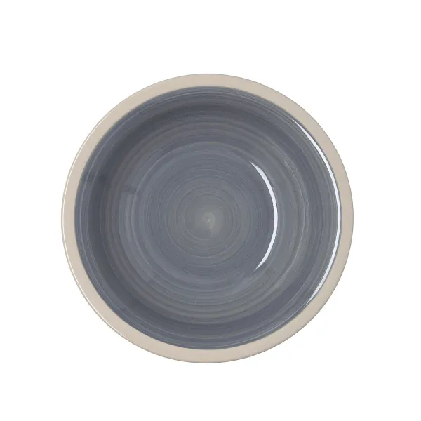 Deep Plate Quid Baltic Beige Ceramic Ø 21,5 cm (12 Units)