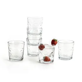 Vesilasi Quid Rombos Läpinäkyvä Lasi 260 ml (6 osaa)