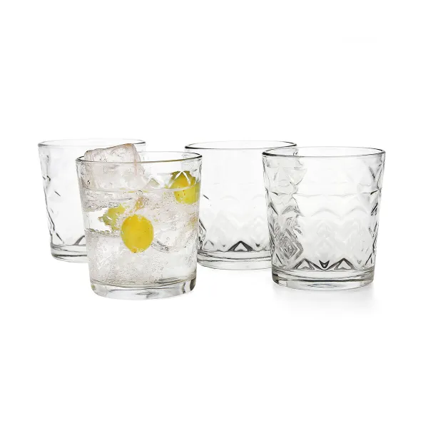 Стакан воды Quid Rombos Прозрачный Cтекло 260 ml (6 штук)