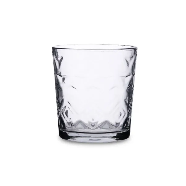 Стакан воды Quid Rombos Прозрачный Cтекло 260 ml (6 штук)