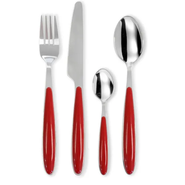 Galda piederumi Pradel essentiel Colorfull Sarkans Metāls 20 Daudzums