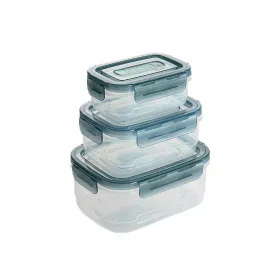 Pusdienu kastīšu komplekts Quid Minimal Zaļš Plastmasa 500 ml 1 L 1,8 L 3 Daudzums