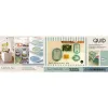 Set of lunch boxes Quid Minimal Green Glass 330 ml 800 ml 1,8 L 3 Pieces
