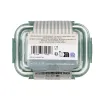 Set of lunch boxes Quid Minimal Green Glass 330 ml 800 ml 1,8 L 3 Pieces