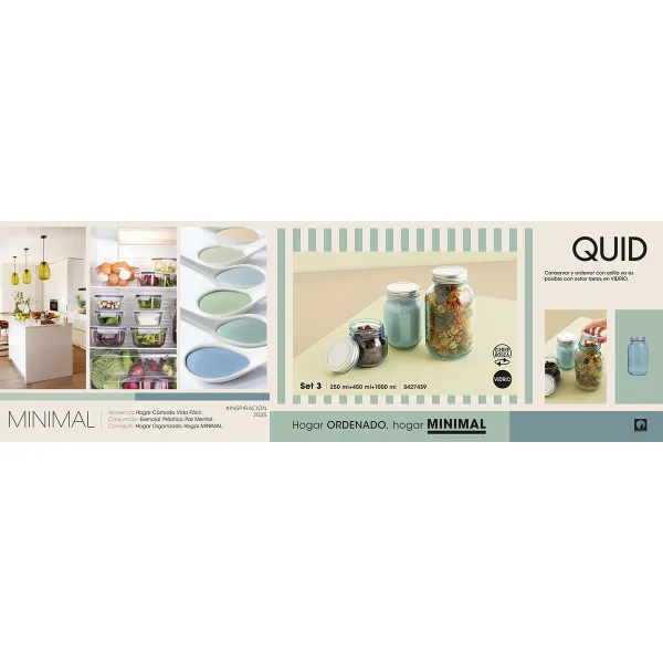 caurules Quid Minimal Bēšs 100 ml 250 ml 450 ml 3 Daudzums