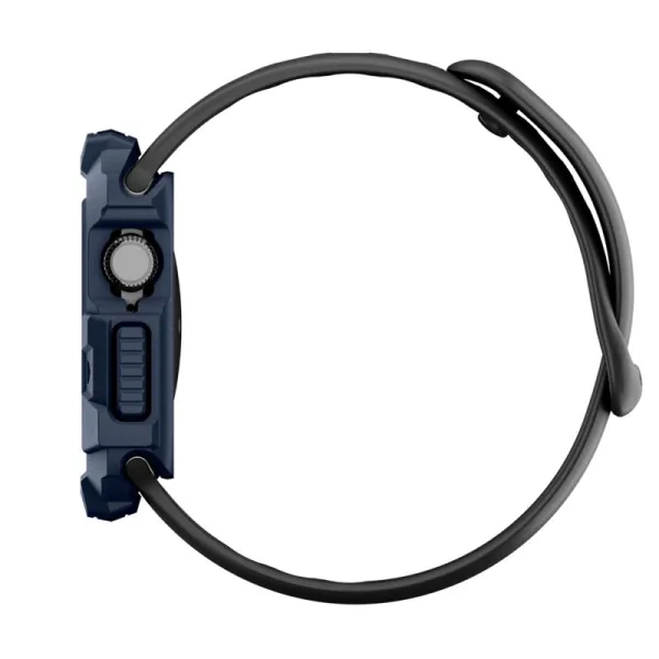 Spigen Rugged Armor V2 - Case for Apple Watch 10/11 42 mm (Navy Blue)
