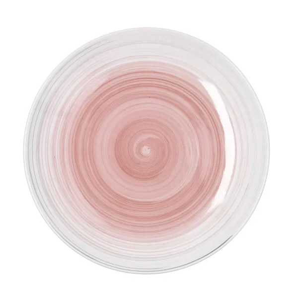 Plakans trauks Quid Velvet Rozā Keramika Ø 27 cm (12 gb.)