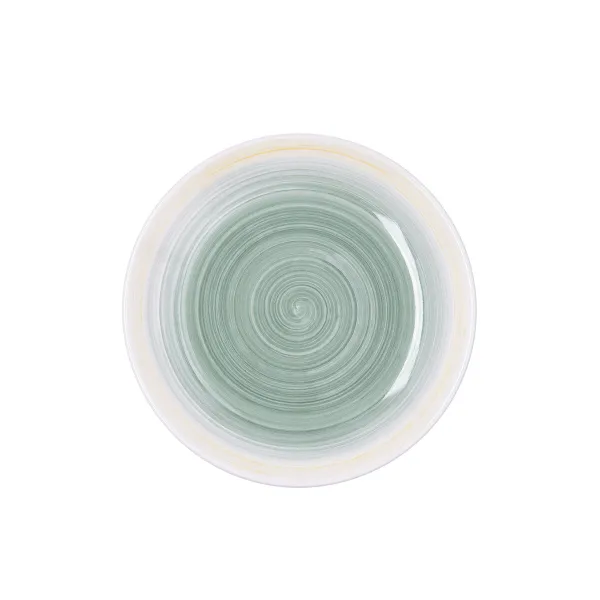 Dessert dish Quid Velvet Yellow Ceramic Ø 19 cm (12 Units)
